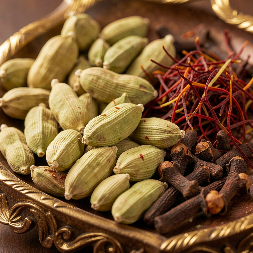 Premium Kerala spice selection presented for corporate gifting