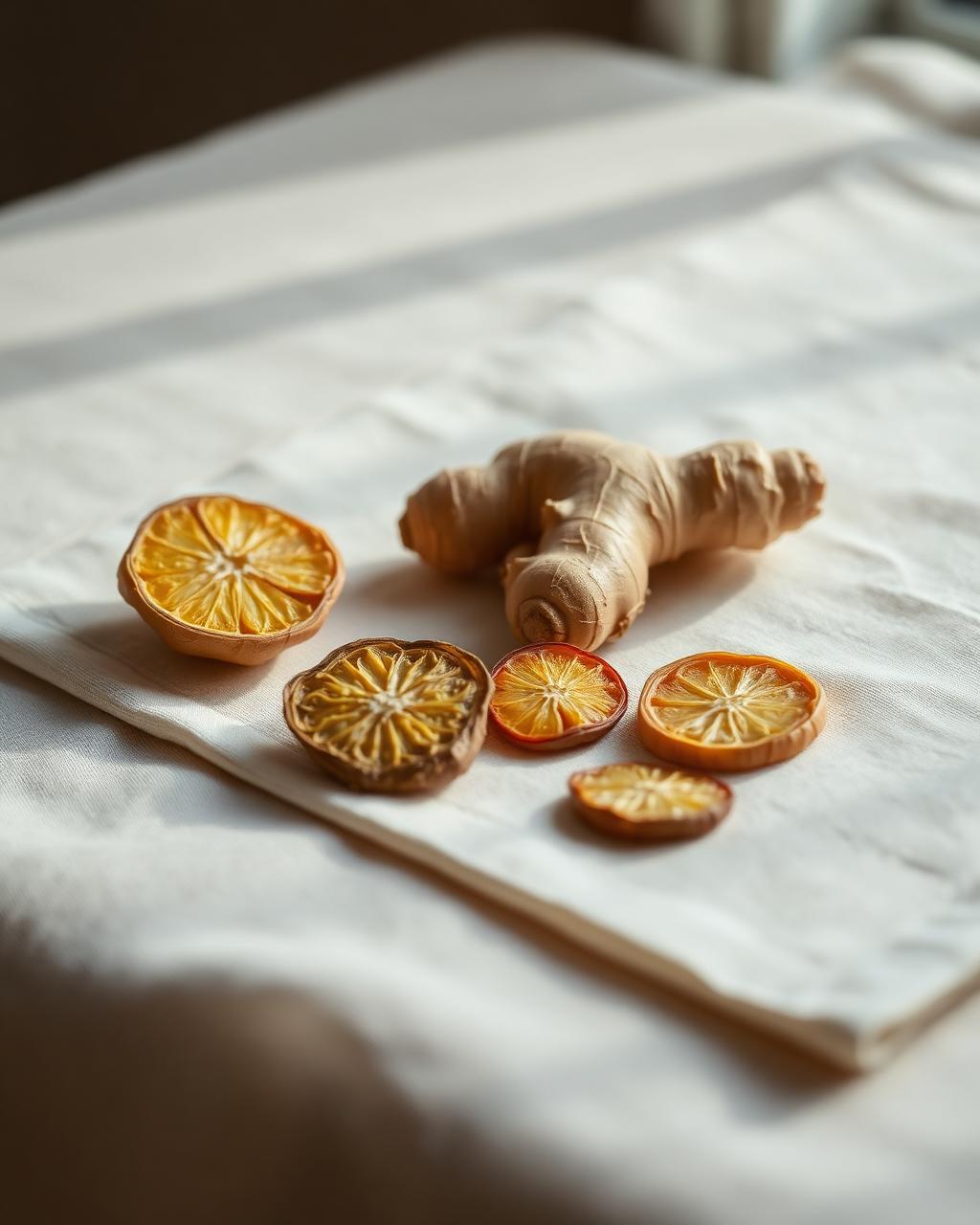 Premium Dried Ginger from Plurascent